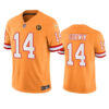 Tampa Bay Buccaneers #14 Chris Godwin Orange 2023 FUSE Throwback With John Jersey