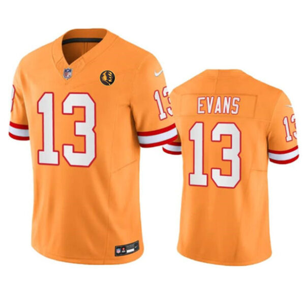 Tampa Bay Buccaneers #13 Mike Evans Orange 2023 FUSE With John Madden Jersey