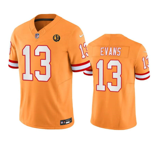 Tampa Bay Buccaneers #13 Mike Evans Orange 2023 FUSE With John Madden Jersey