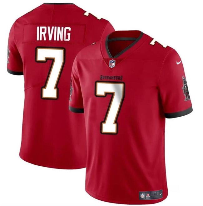 Jersey Tampa Bay Buccaneers #7 Bucky Irving Red Vapor Limited Stitched
