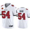 Tampa Bay Buccaneers #54 Lavonte David White 2024 With 4 Star C Patch Vapor Jersey