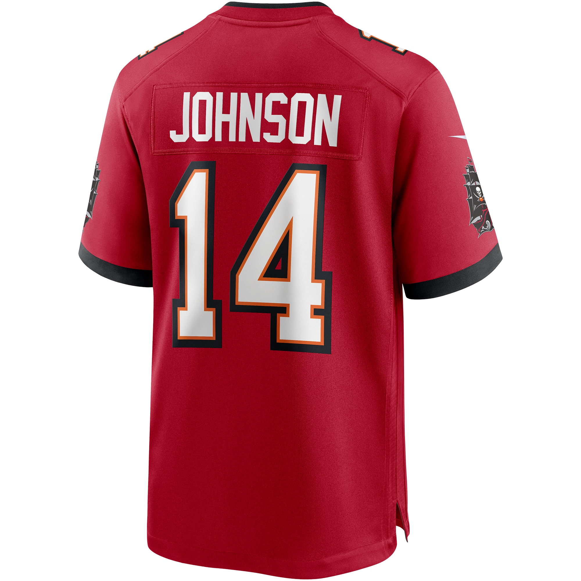Brad Johnson Tampa Bay Buccaneers Nike Game Retired Player Jersey Red - Image 3