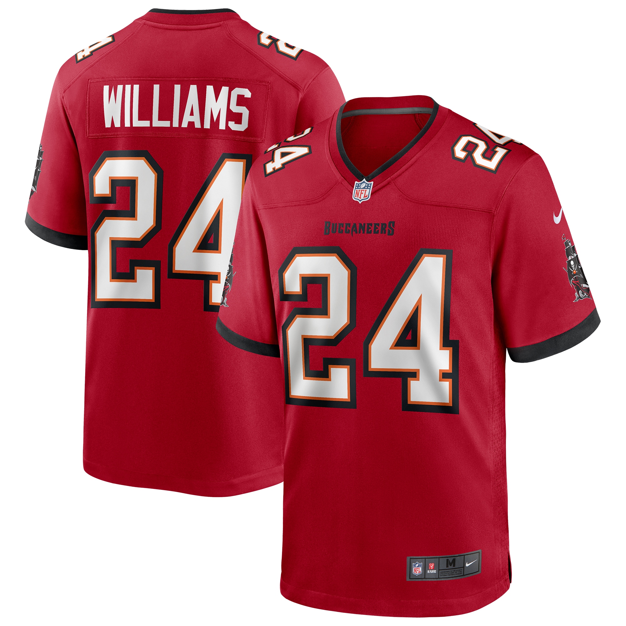 Cadillac Williams Tampa Bay Buccaneers Nike Game Retired Player Jersey Red
