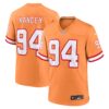 Calijah Kancey Tampa Bay Buccaneers Nike Alternate Team Game Jersey Orange