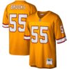 Derrick Brooks Tampa Bay Buccaneers Mitchell Ness Big Tall 1995 Legacy Retired Player Jersey Orange