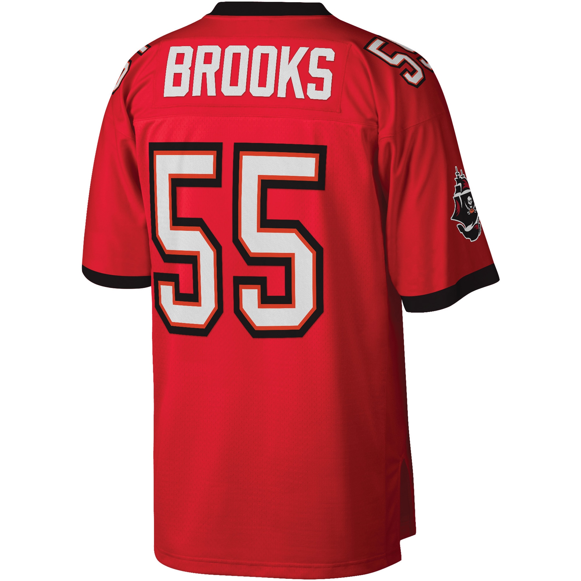 Derrick Brooks Tampa Bay Buccaneers Mitchell Ness Legacy Replica Jersey Red - Image 3