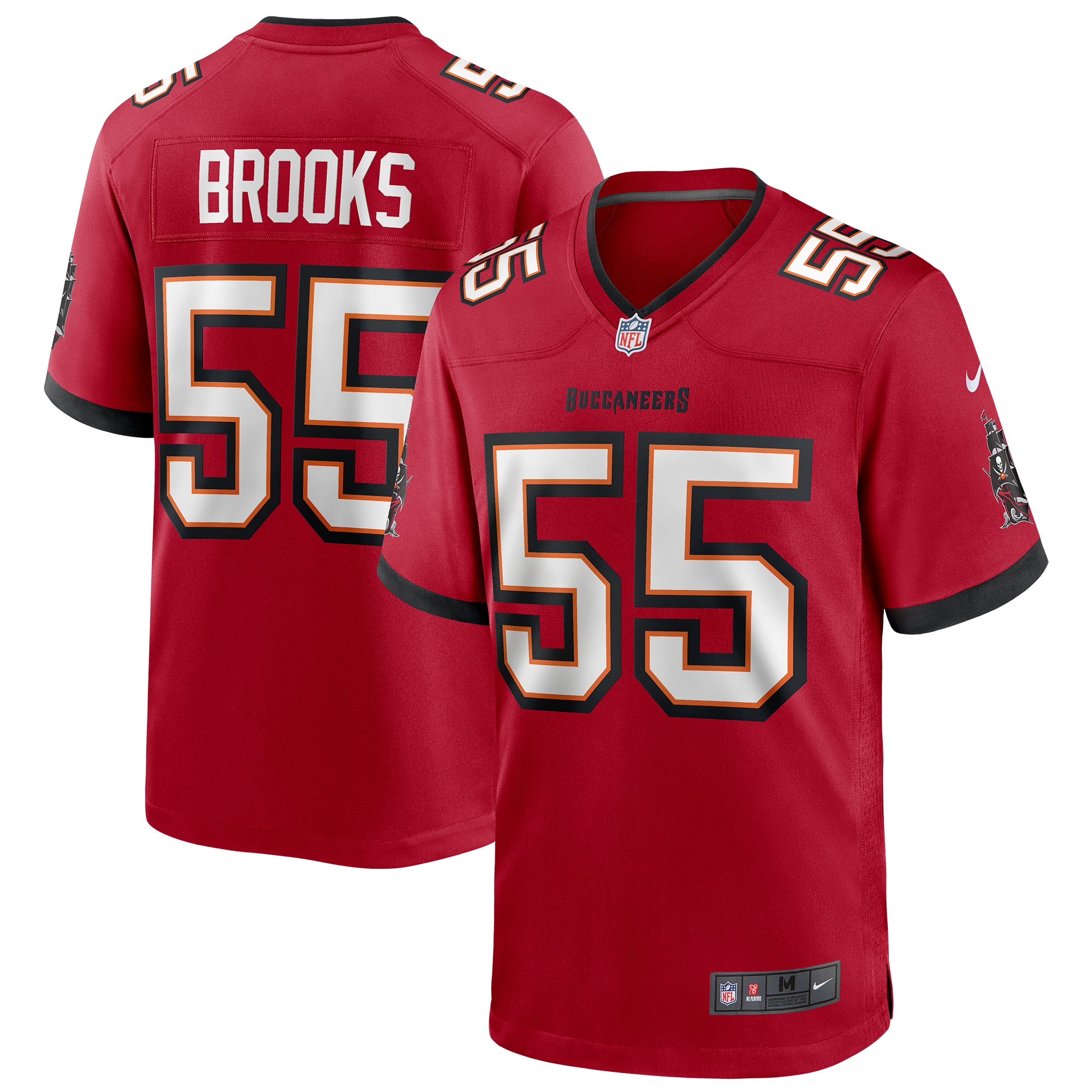 Derrick Brooks Tampa Bay Buccaneers Nike Game Retired Player Jersey Red