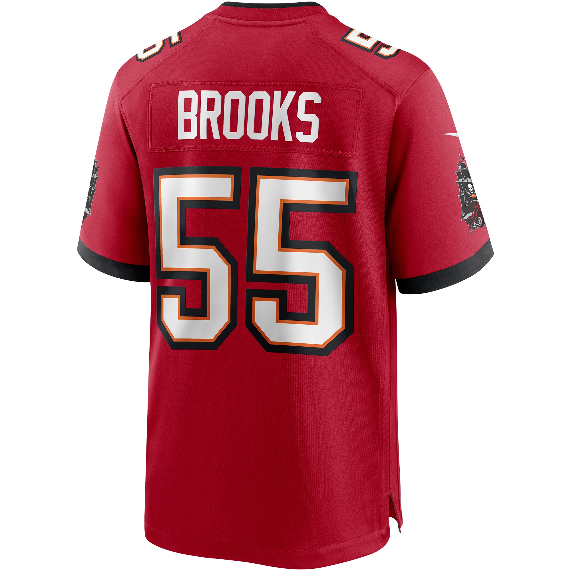 Derrick Brooks Tampa Bay Buccaneers Nike Game Retired Player Jersey Red - Image 3