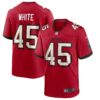 Devin White Tampa Bay Buccaneers Nike Game Player Jersey Red