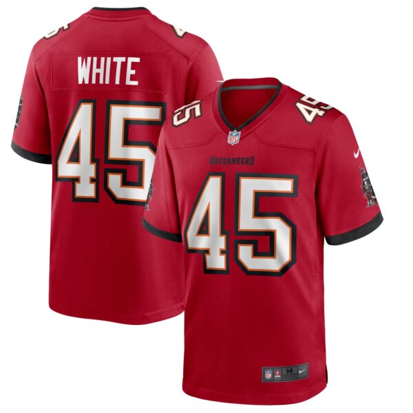 Devin White Tampa Bay Buccaneers Nike Game Player Jersey Red