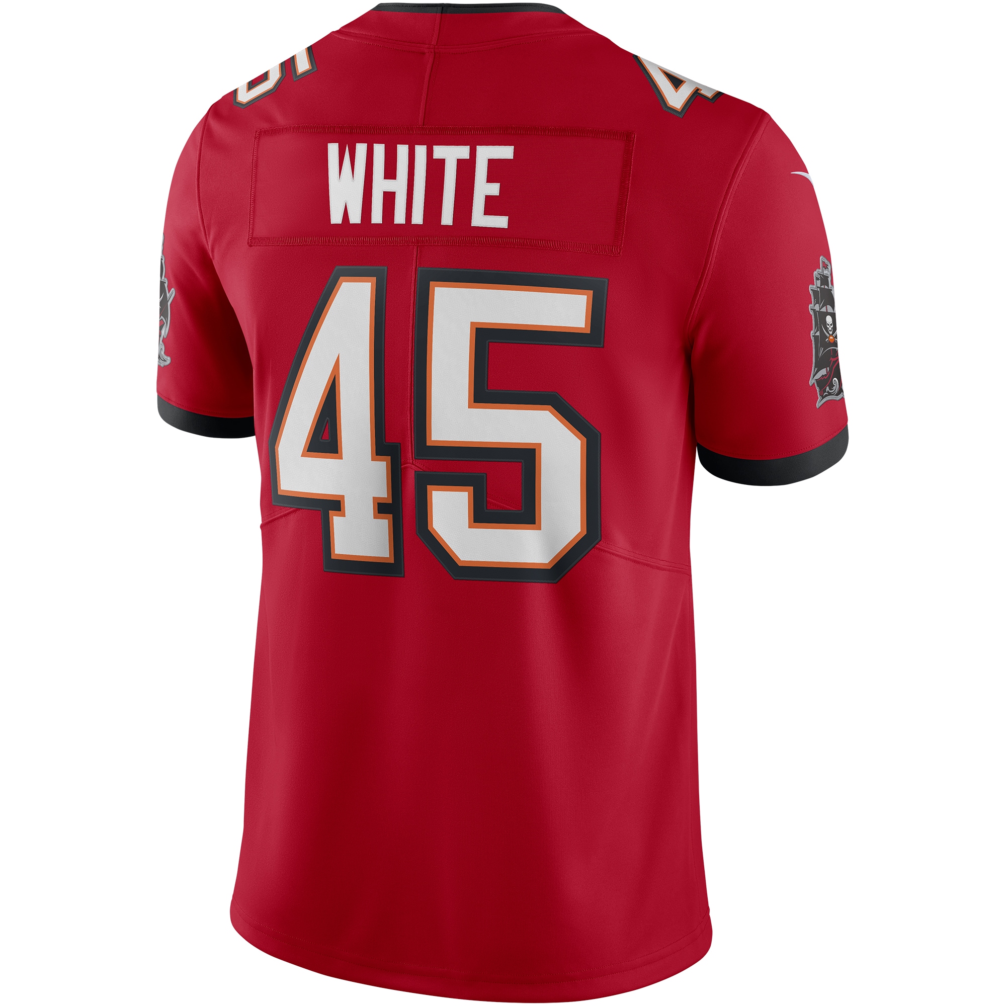 Devin White Tampa Bay Buccaneers Nike Vapor Limited Jersey Red - Image 3
