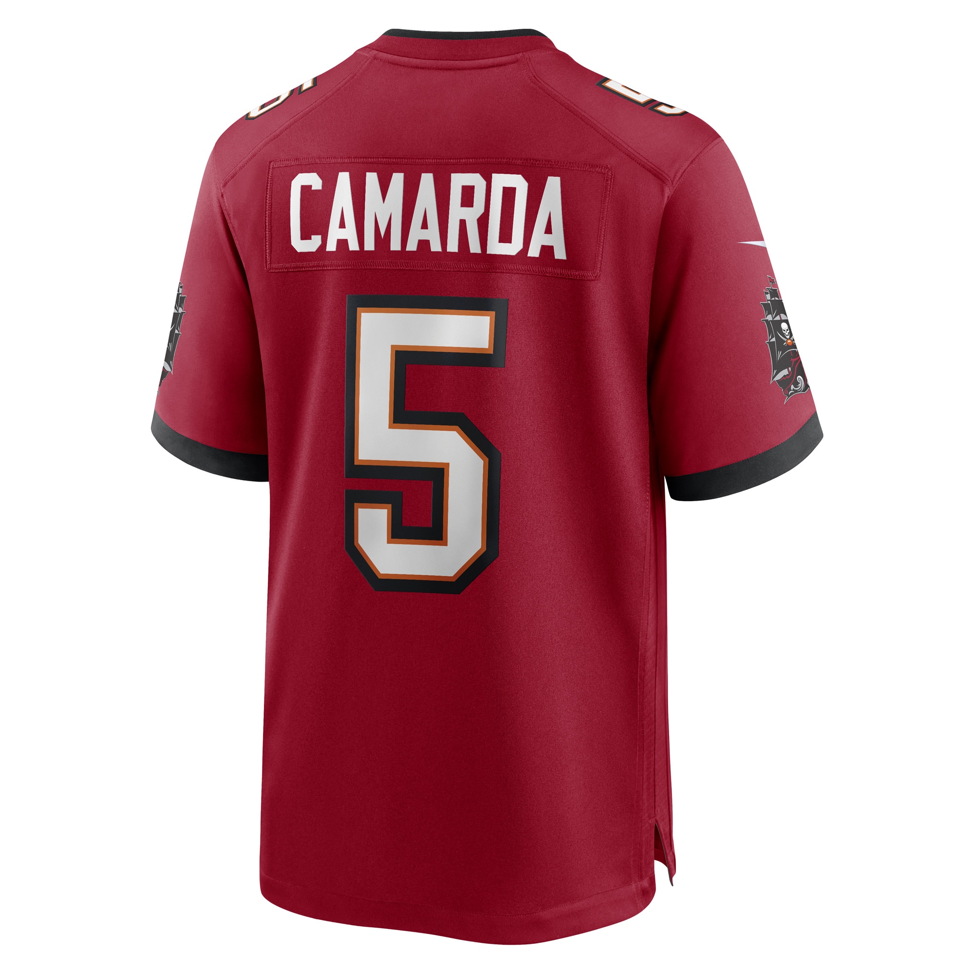 Jake Camarda Tampa Bay Buccaneers Nike Game Player Jersey Red - Image 3