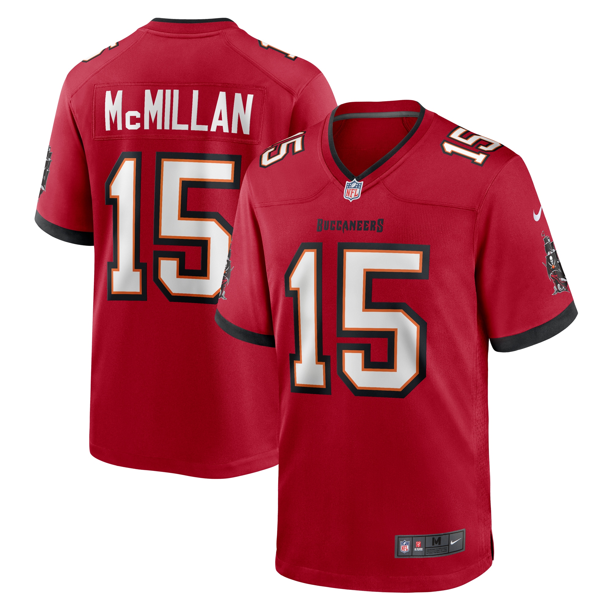 Jalen Mcmillan Tampa Bay Buccaneers Nike Game Jersey Red