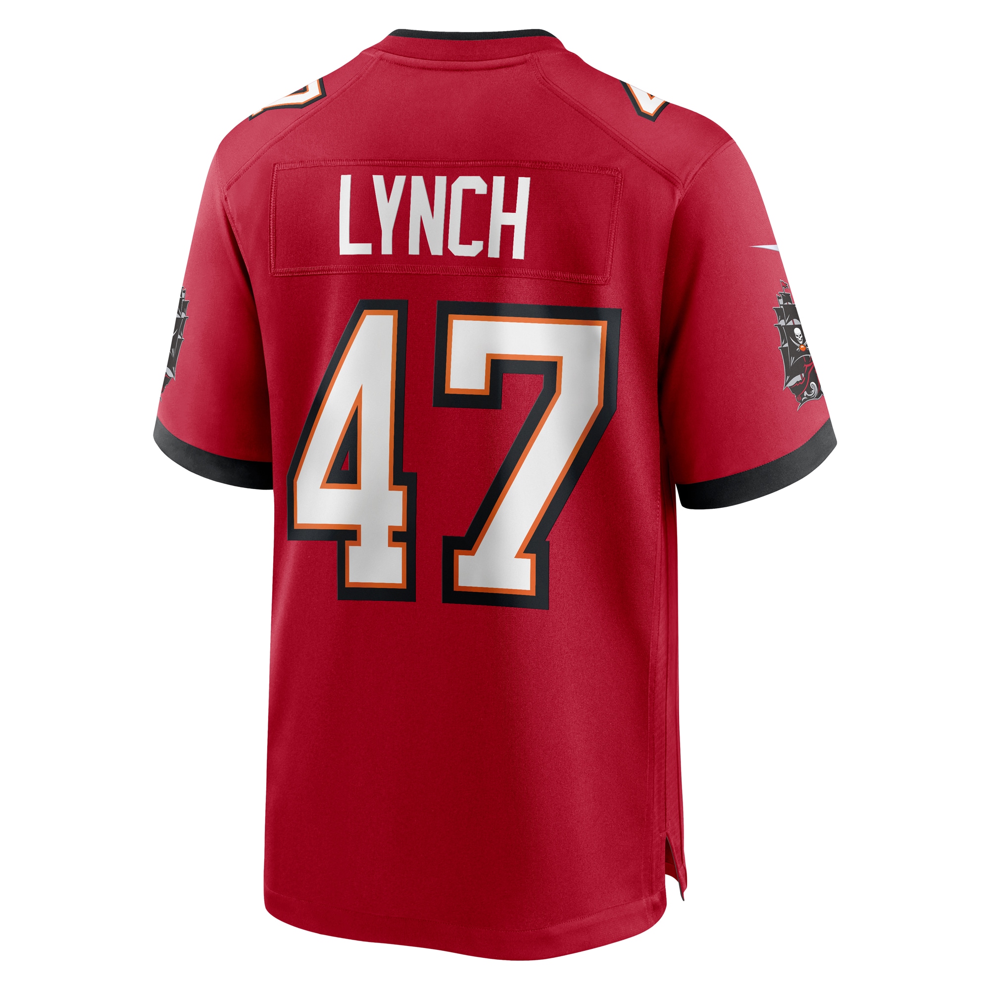 John Lynch Tampa Bay Buccaneers Nike Retired Player Game Jersey Red - Image 3