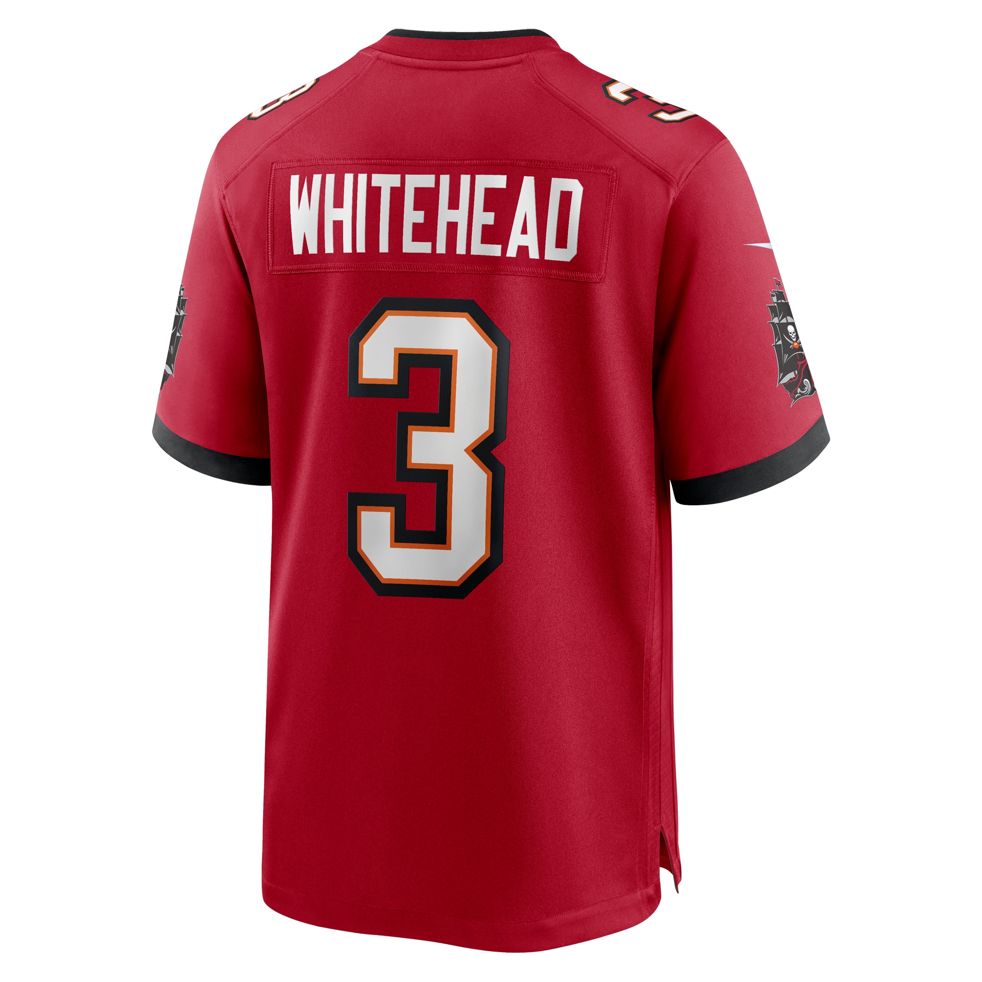Jordan Whitehead Tampa Bay Buccaneers Nike Game Jersey Red - Image 3