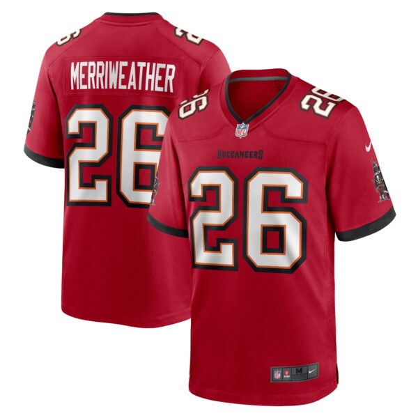 Kaevon Merriweather Tampa Bay Buccaneers Nike Game Jersey Red