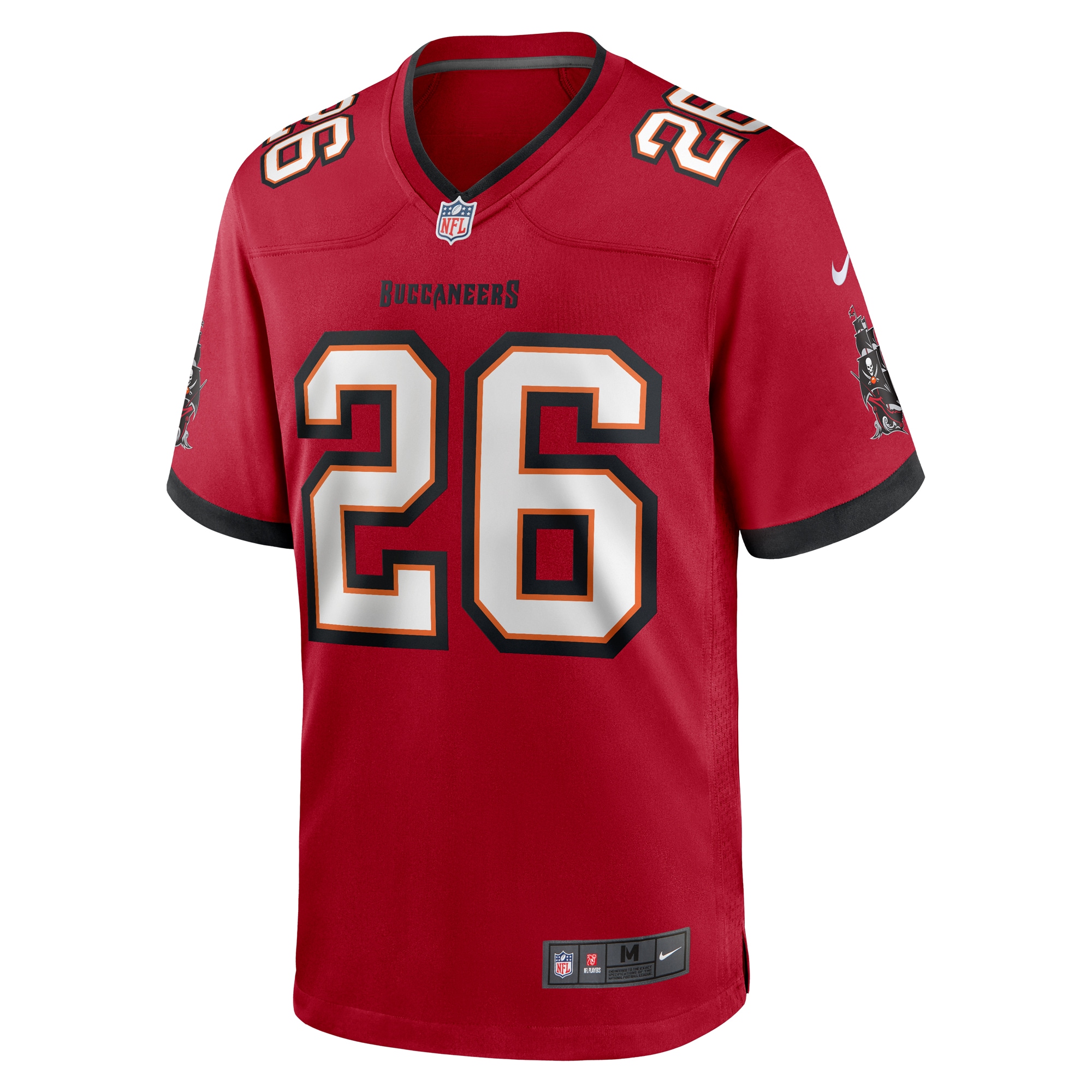 Kaevon Merriweather Tampa Bay Buccaneers Nike Game Jersey Red - Image 2