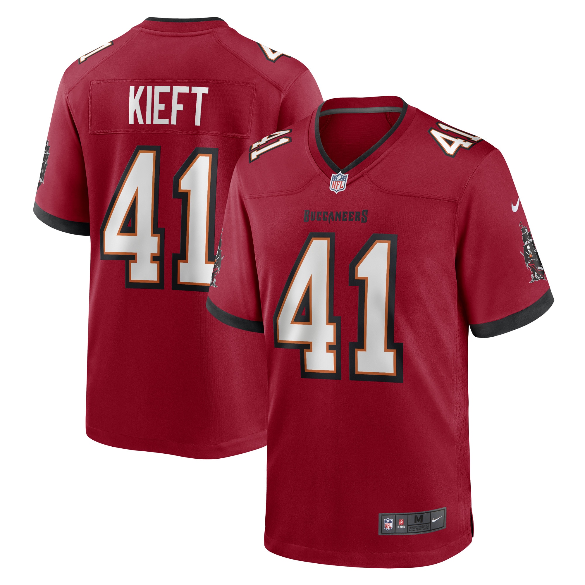 Ko Kieft Tampa Bay Buccaneers Nike Game Player Jersey Red