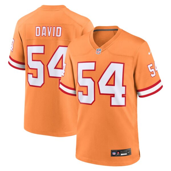 Lavonte David Tampa Bay Buccaneers Nike Throwback Game Jersey Orange