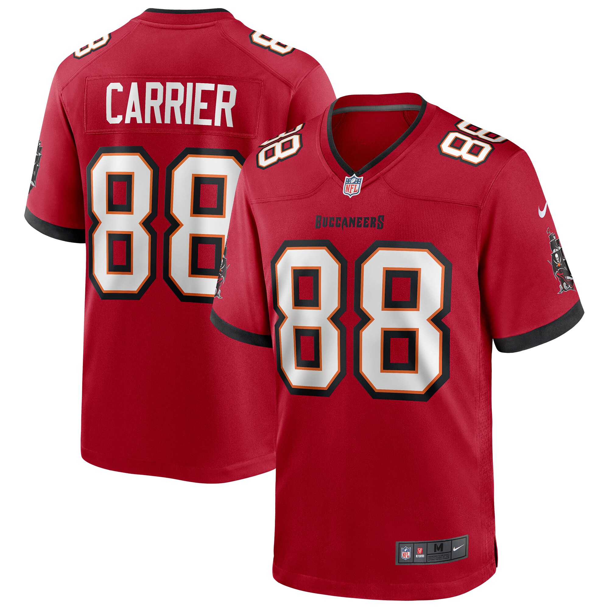 Mark Carrier Tampa Bay Buccaneers Nike Game Retired Player Jersey Red