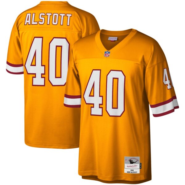 Mike Alstott Tampa Bay Buccaneers Mitchell Ness Big Tall 1996 Retired Player Replica Jersey Orange