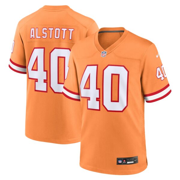 Mike Alstott Tampa Bay Buccaneers Nike Throwback Game Jersey Orange
