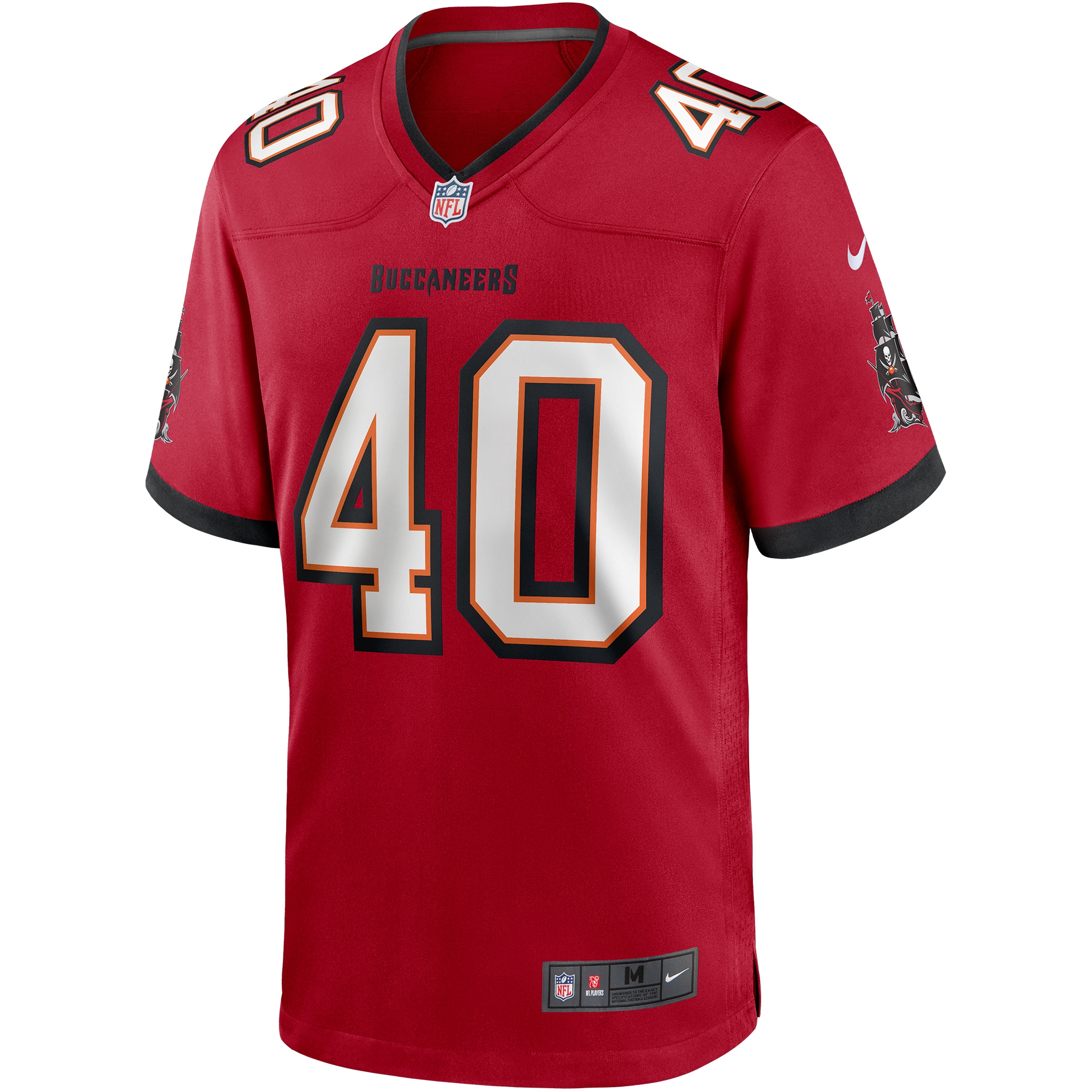 Mike Alstott Tampa Bay Buccaneers Nike Retired Player Game Jersey Red - Image 2