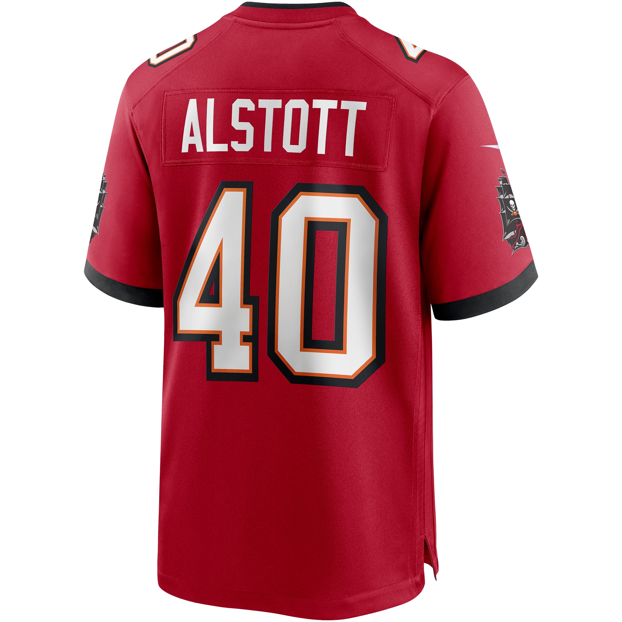 Mike Alstott Tampa Bay Buccaneers Nike Retired Player Game Jersey Red - Image 3