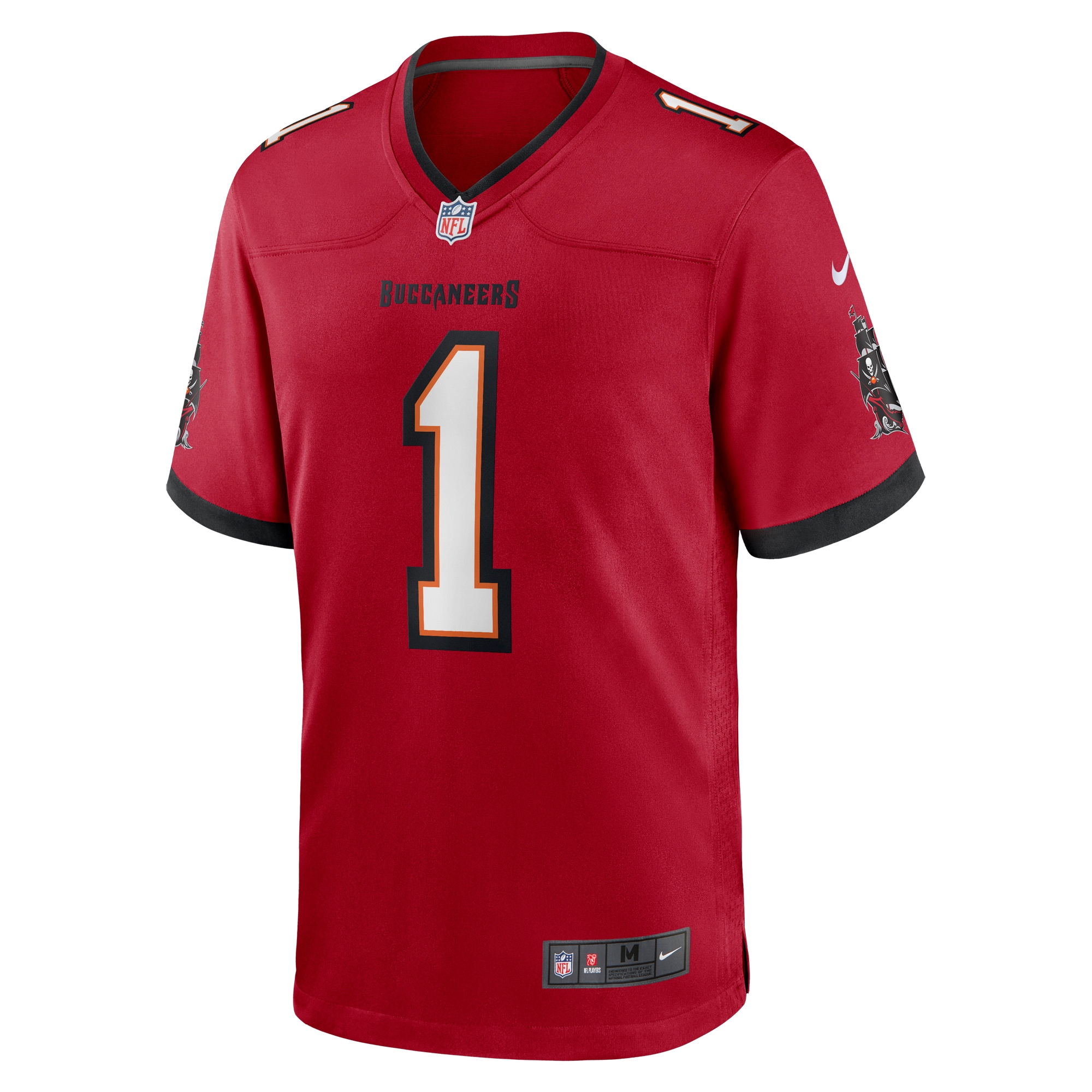 Number 1 Dad Tampa Bay Buccaneers Nike Game Jersey Red - Image 2