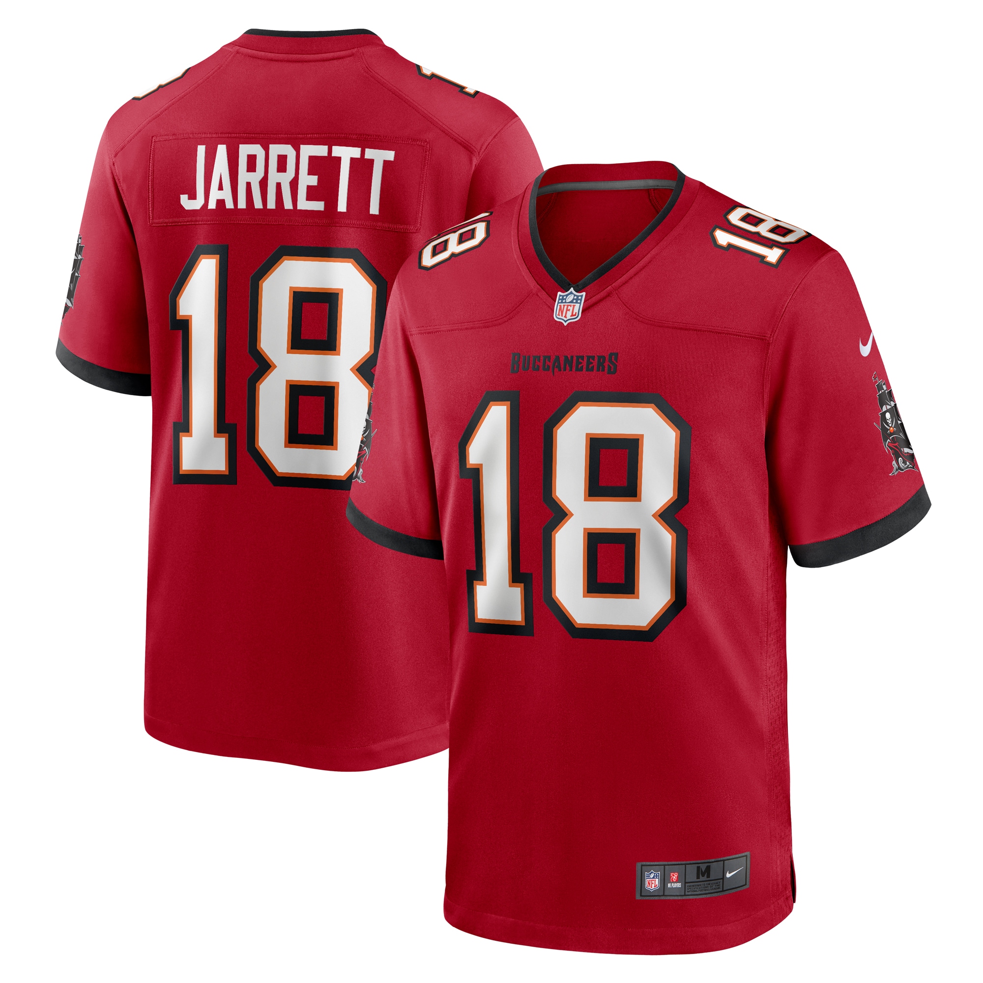 Rakim Jarrett Tampa Bay Buccaneers Nike Game Jersey Red