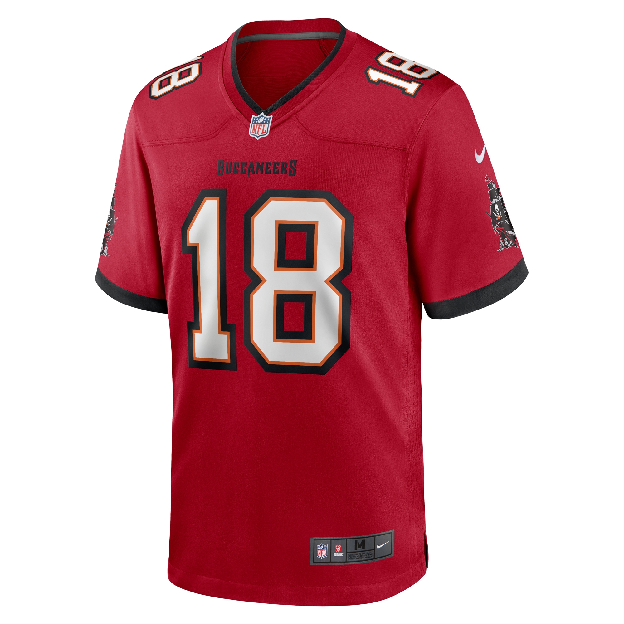 Rakim Jarrett Tampa Bay Buccaneers Nike Game Jersey Red - Image 2