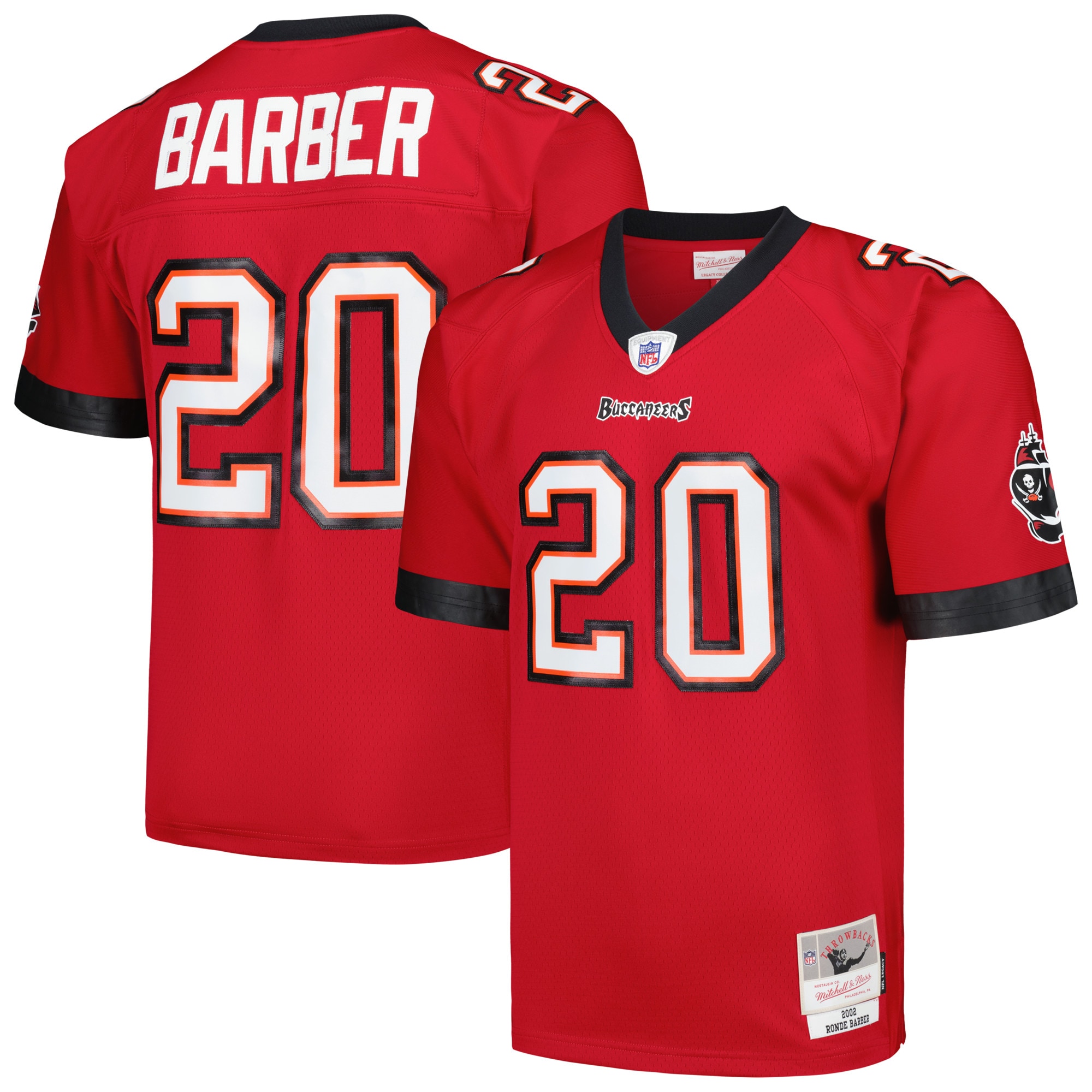 Ronde Barber Tampa Bay Buccaneers Mitchell Ness Legacy Replica Jersey Red