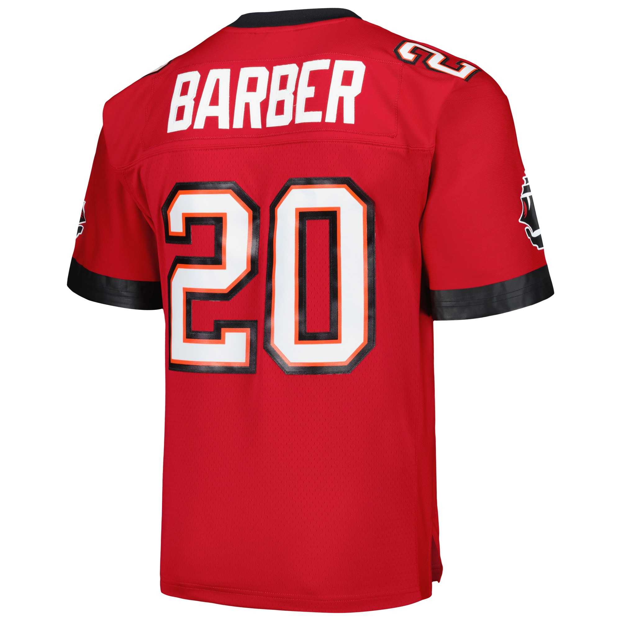 Ronde Barber Tampa Bay Buccaneers Mitchell Ness Legacy Replica Jersey Red - Image 3