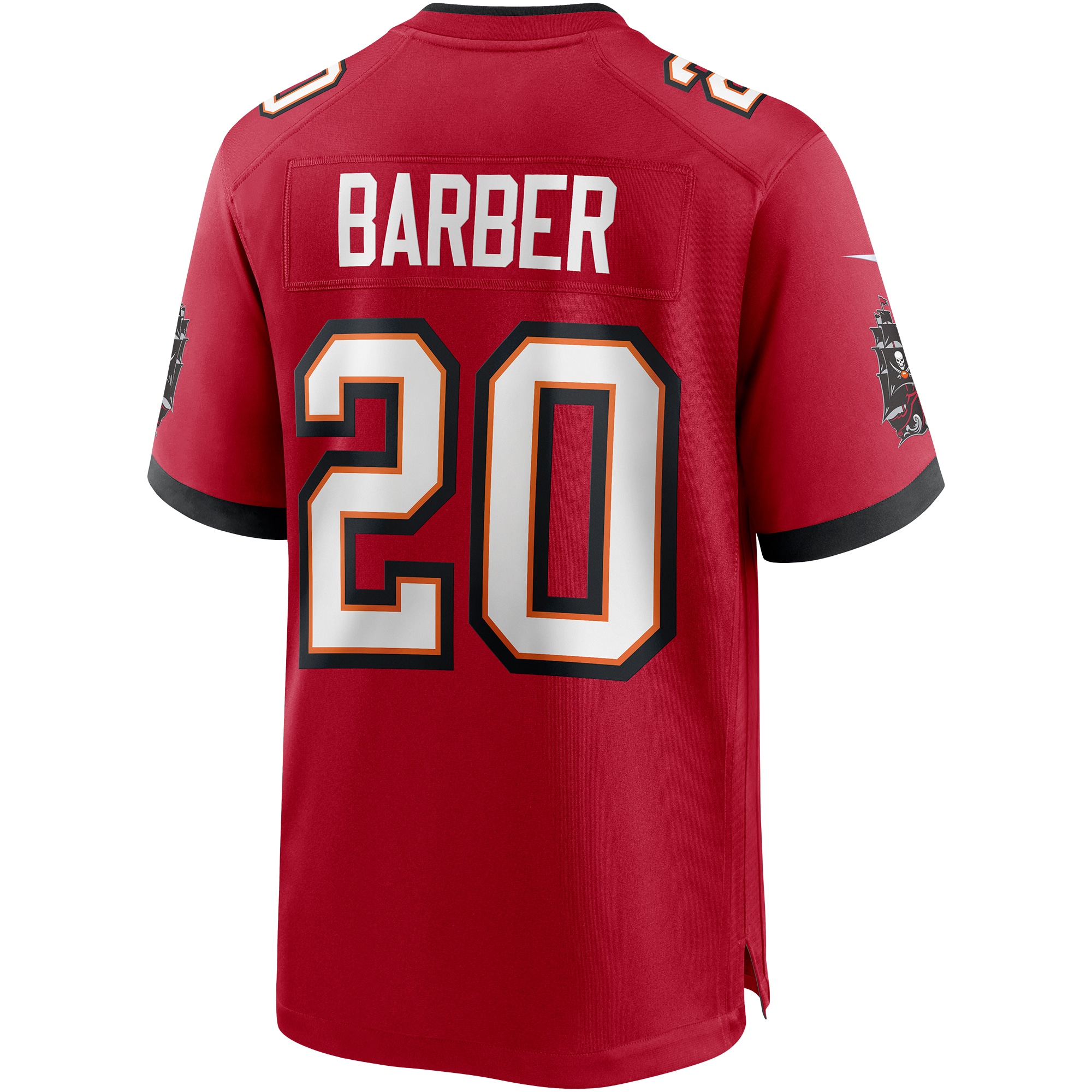 Ronde Barber Tampa Bay Buccaneers Nike Game Retired Player Jersey Red - Image 3