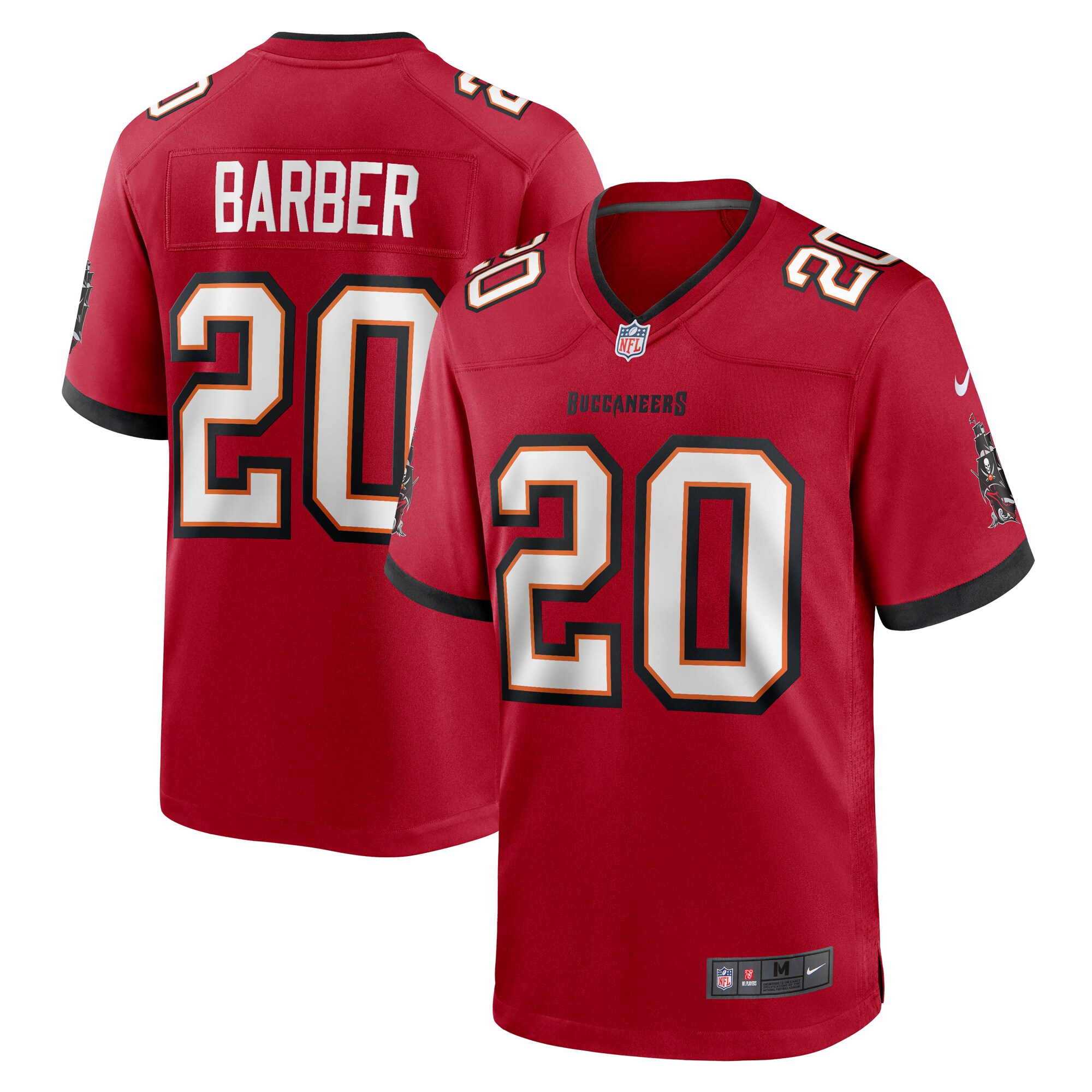 Ronde Barber Tampa Bay Buccaneers Nike Retired Player Game Jersey Red