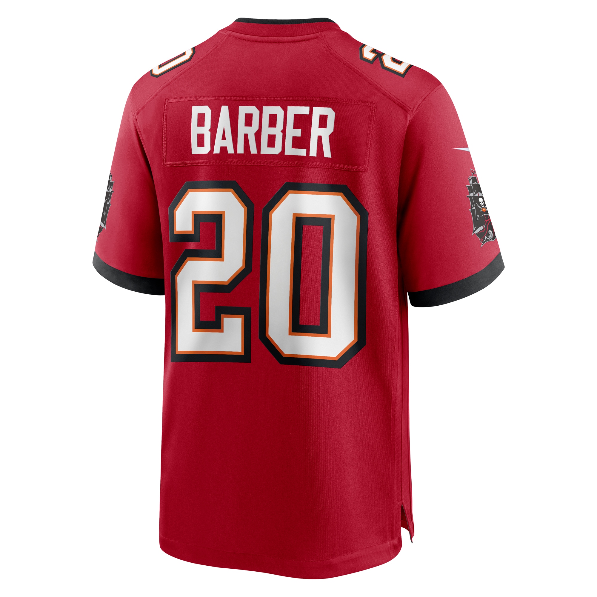 Ronde Barber Tampa Bay Buccaneers Nike Retired Player Game Jersey Red - Image 3