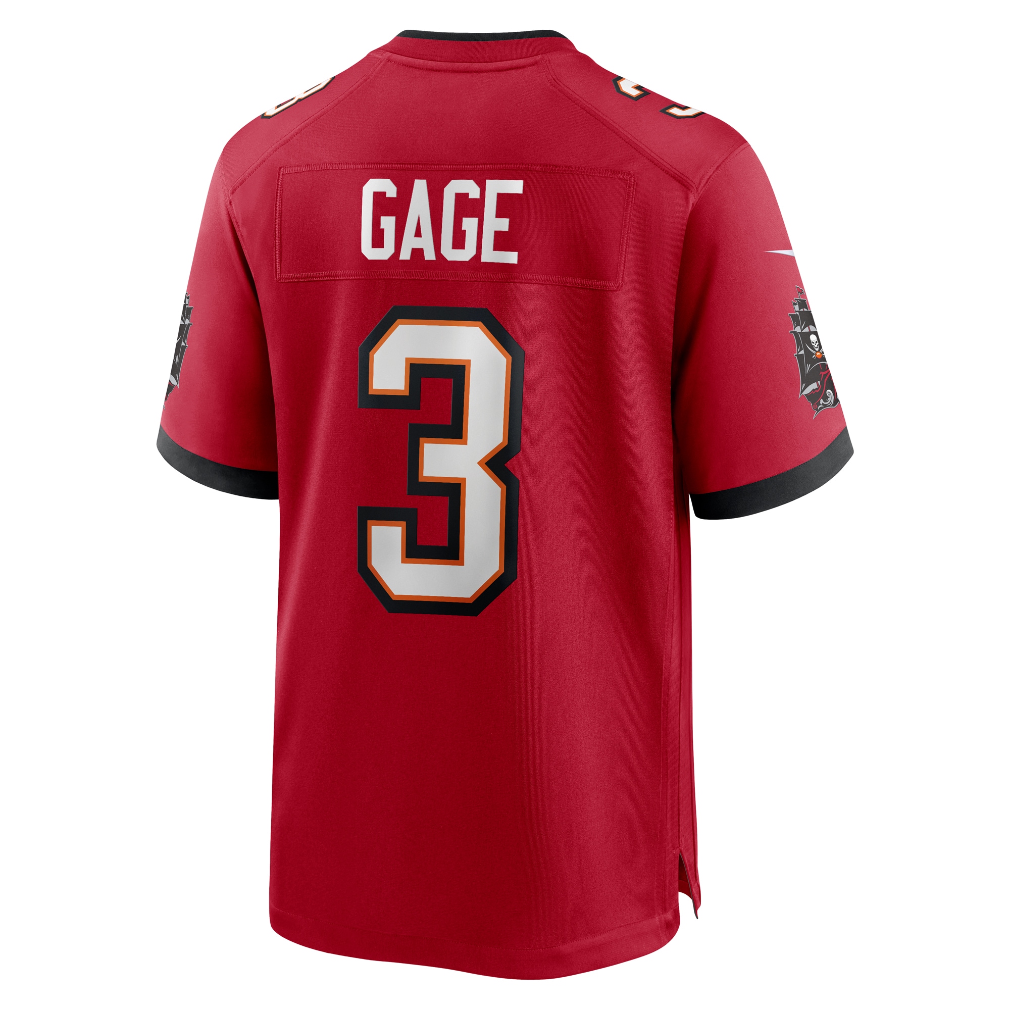 Russell Gage Tampa Bay Buccaneers Nike Game Jersey Red - Image 3