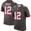 Tom Brady Tampa Bay Buccaneers Nike Alternate Legend Player Performance Top Pewter