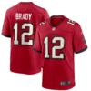 Tom Brady Tampa Bay Buccaneers Nike Game Jersey Red