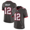 Tom Brady Tampa Bay Buccaneers Nike Alternate Vapor Untouchable Limited Jersey Pewter