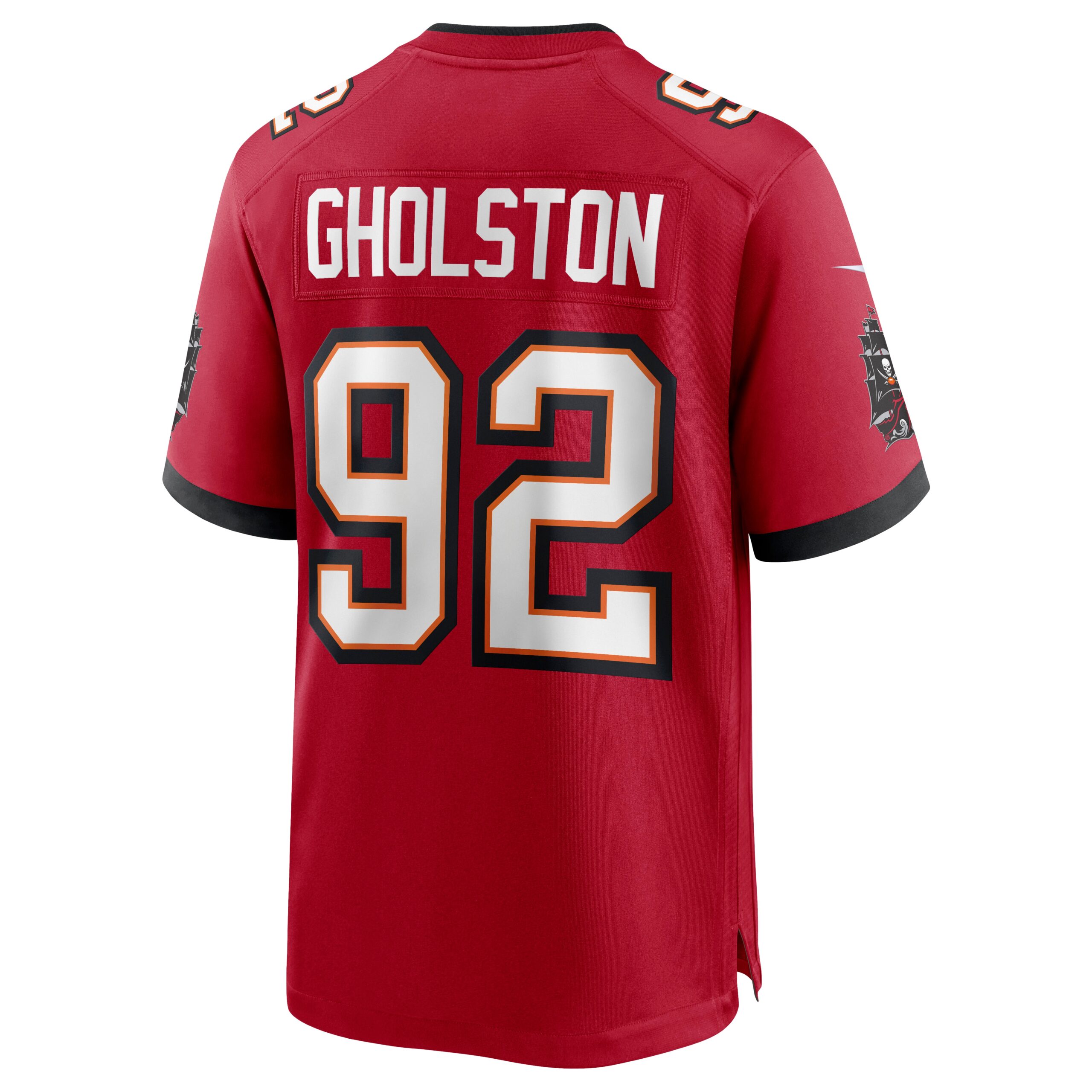 William Gholston Tampa Bay Buccaneers Nike Game Jersey Red - Image 3