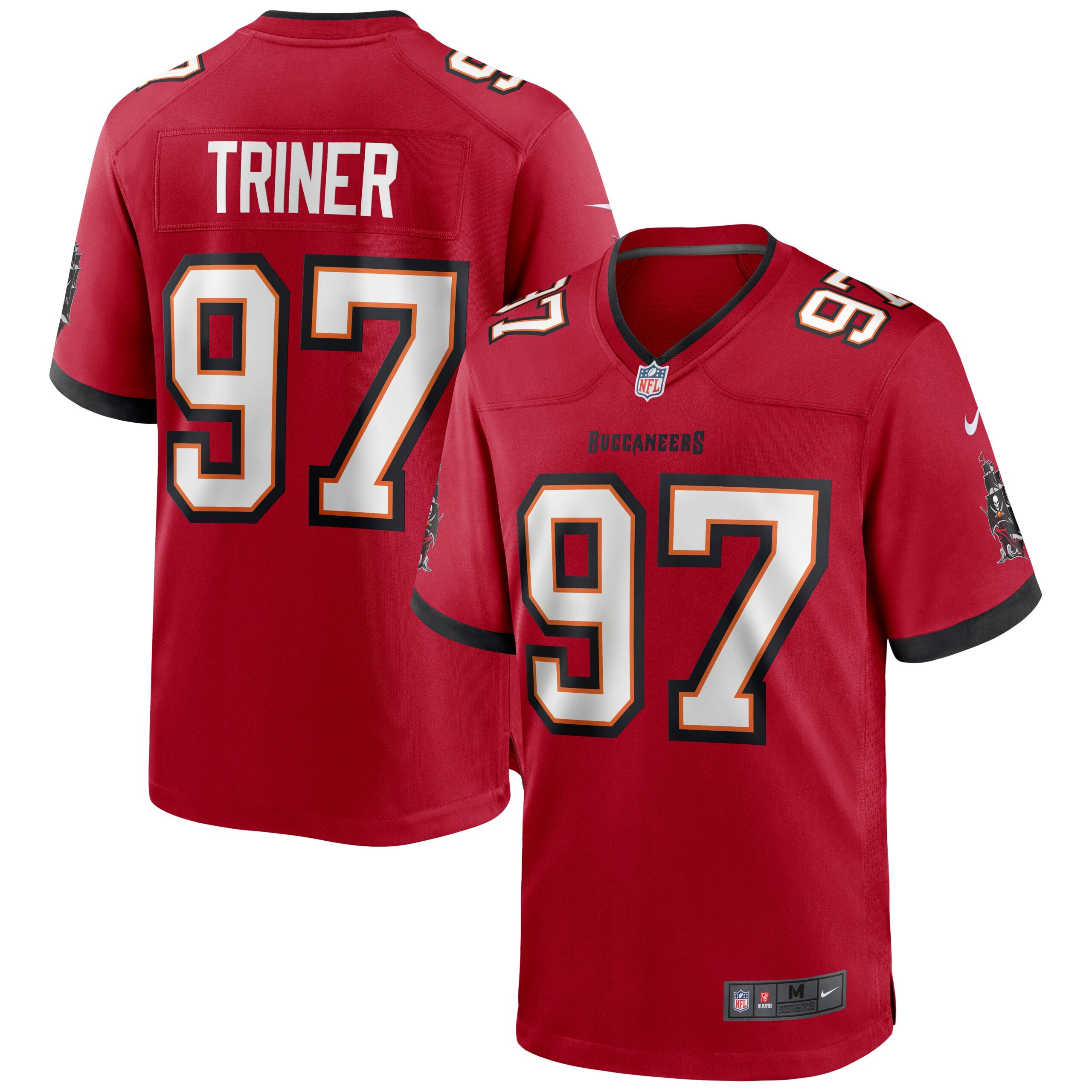 Zach Triner Tampa Bay Buccaneers Nike Game Jersey Red