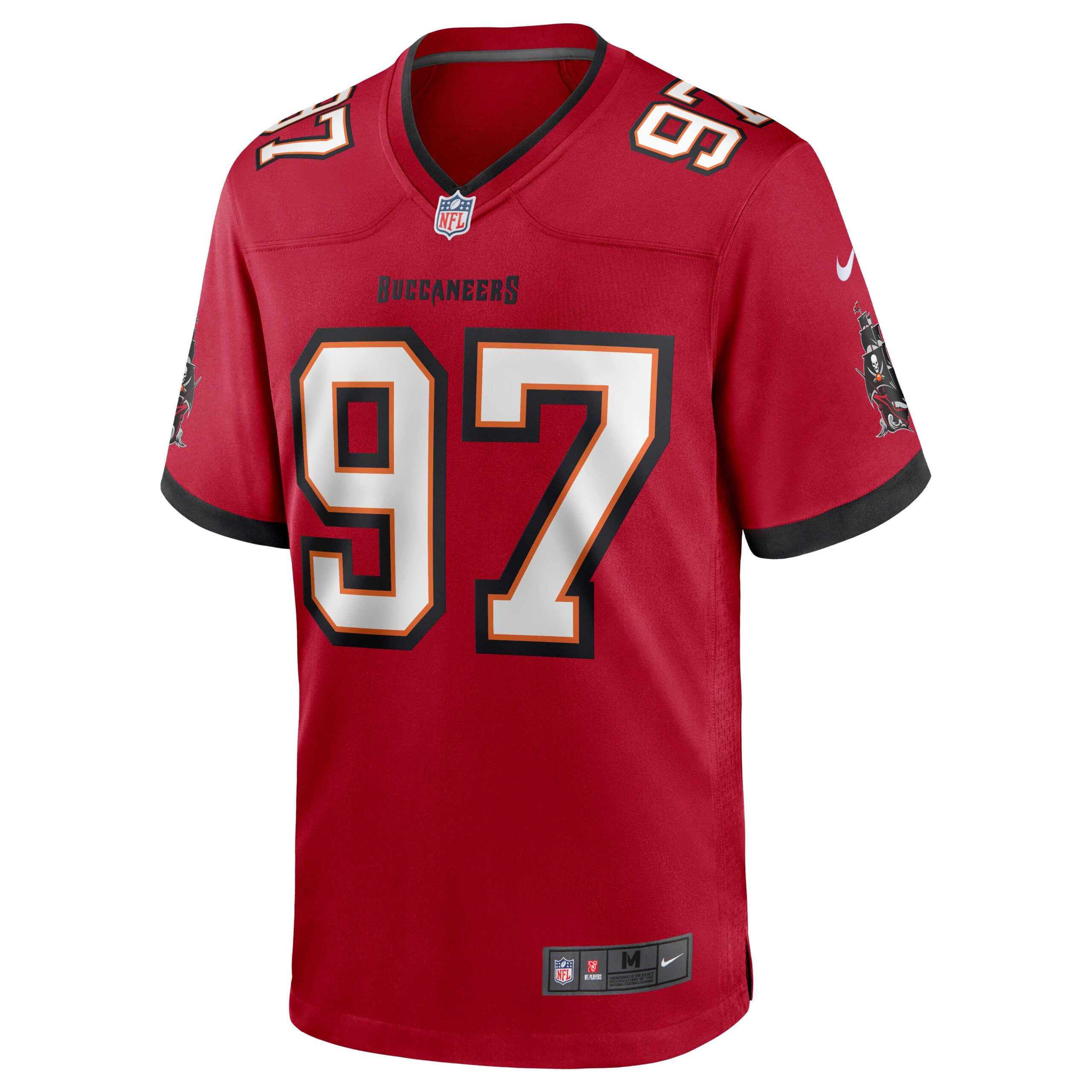 Zach Triner Tampa Bay Buccaneers Nike Game Jersey Red - Image 2