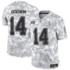 Tampa Bay Buccaneers #14 Chris Godwin 2024 FUSE Arctic Camo Salute To Service Limited Football Stitched Jersey