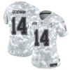Women Tampa Bay Buccaneers #14 Chris Godwin 2024 FUSE Arctic Camo Salute To Service Limited Football Stitched Jersey