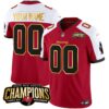 Buccaneers 2023 NFC South Champions Patch Gold Trim Vapor Custom Jersey – All Stitched – Youth – Red Alternate