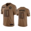 Tennessee Titans #10 Deandre Hopkins 2023 Brown Salute To Service Stitched Jersey