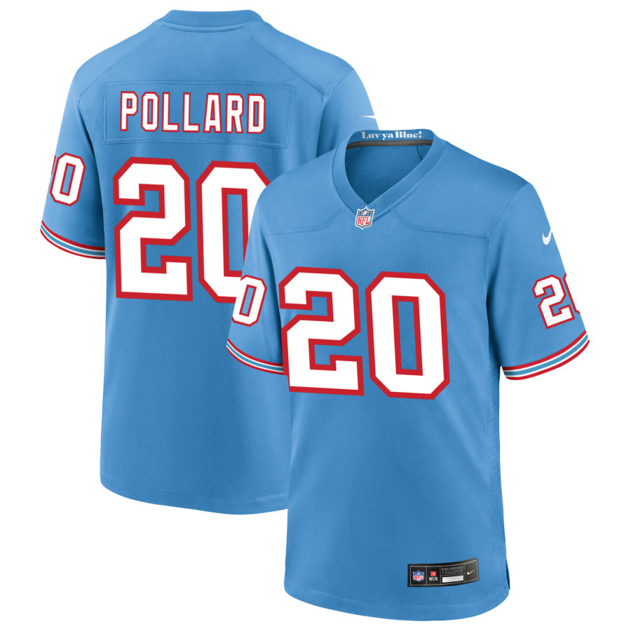 Tennessee Titans #20 Tony Pollard 4 Jersey