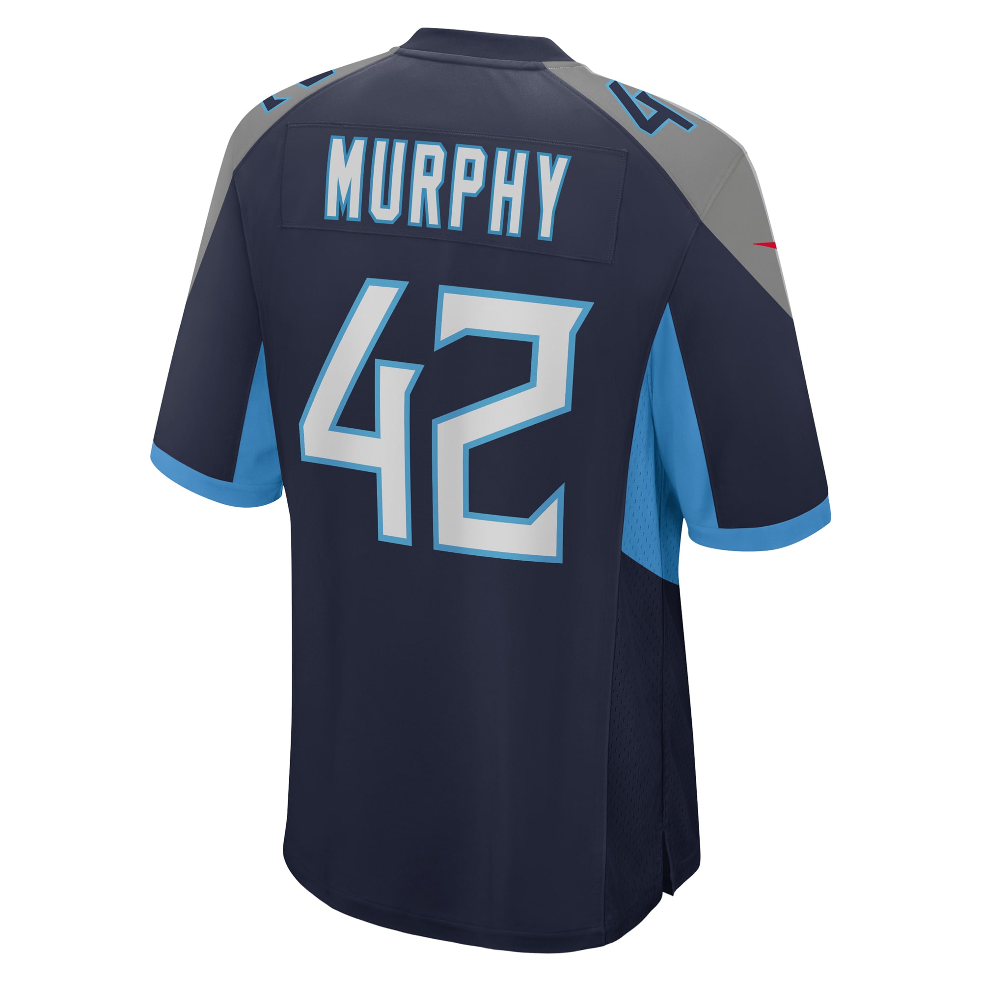 Caleb Murphy Tennessee Titans Nike Team Game Jersey Navy - Image 3