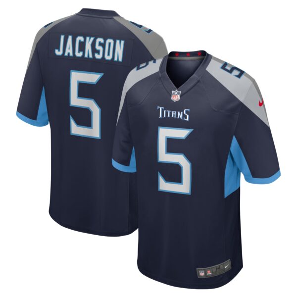 Kearis Jackson Tennessee Titans Nike Team Game Jersey Navy